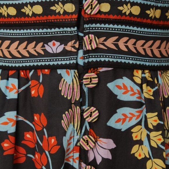 FARM RIO Black Flowery Jumpsuit - Picture 3 of 5